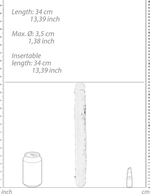 RealRock - Realistyczne podwójne dildo 34 cm RealRock - Realistyczne podwójne dildo 34 cm