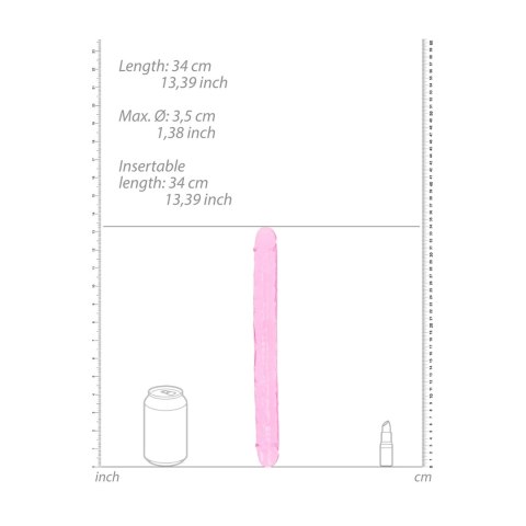 RealRock - Realistyczne podwójne dildo 34 cm RealRock - Realistyczne podwójne dildo 34 cm