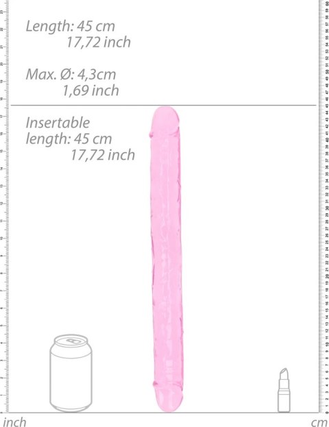 RealRock - Realistyczne podwójne dildo 45 cm RealRock - Realistyczne podwójne dildo 45 cm