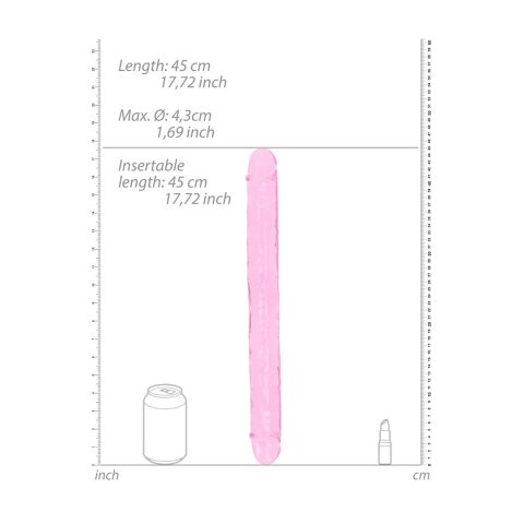 RealRock - Realistyczne podwójne dildo 45 cm RealRock - Realistyczne podwójne dildo 45 cm