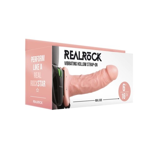 RealRock - Wibrator - dildo na pasku 15,5 cm RealRock - Wibrator - dildo na pasku 15,5 cm