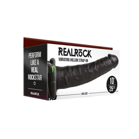 RealRock - Wibrator - dildo na pasku 24,5 cm RealRock - Wibrator - dildo na pasku 24,5 cm