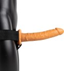 RealRock - Wibrator - dildo na regulowanym pasku 24,5 cm