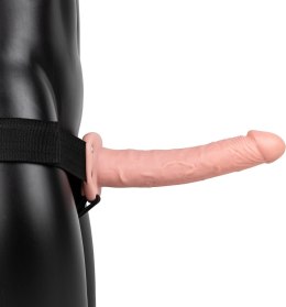 RealRock - Wibrator - dildo na regulowanym pasku 24,5 cm