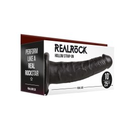 RealRock - Wibrator - dildo na regulowanym pasku 24,5 cm