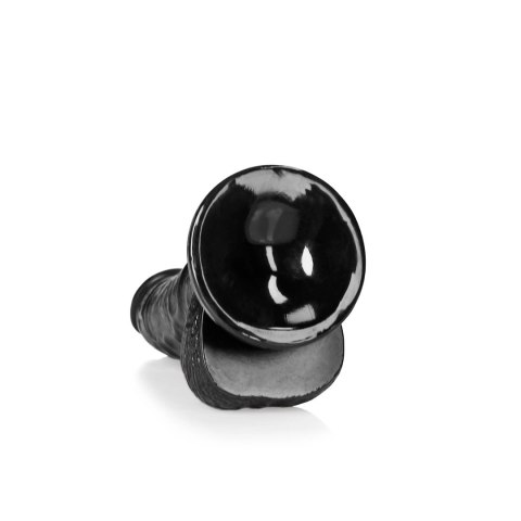 RealRock - Zakrzywione realistyczne dildo z jądrami i przyssawką 15,5 cm RealRock - Zakrzywione realistyczne dildo z jądrami i przyssawką 15,5 cm