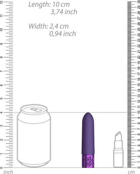 Royal Gems by Shots - Silikonowy wibrator akumulatorowy Royal Gems by Shots - Silikonowy wibrator akumulatorowy