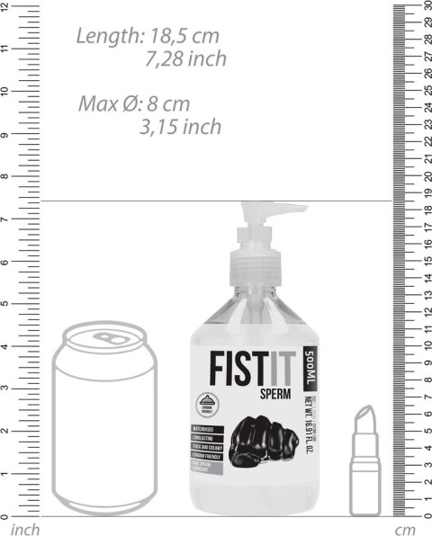 Fist It by Shots - Lubrykant - sztuczna sperma 500 ml Fist It by Shots - Lubrykant - sztuczna sperma 500 ml