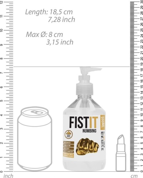 Fist It by Shots - Lubrykant znieczulający 500 ml Fist It by Shots - Lubrykant znieczulający 500 ml