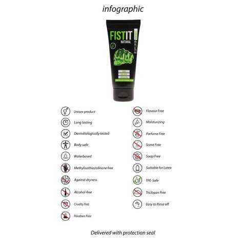 Fist It by Shots - Naturalny lubrykant na bazie wody 100 ml Fist It by Shots - Naturalny lubrykant na bazie wody 100 ml