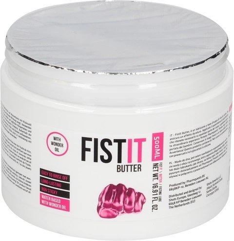 Fist It by Shots - Smarowidło na bazie wody 500 ml Fist It by Shots - Smarowidło na bazie wody 500 ml