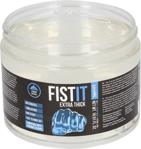 Shots Fist It Gęsty żel intymny 500 ml, bezzapachowy, wodny Shots Fist It Gęsty żel intymny 500 ml, bezzapachowy, wodny