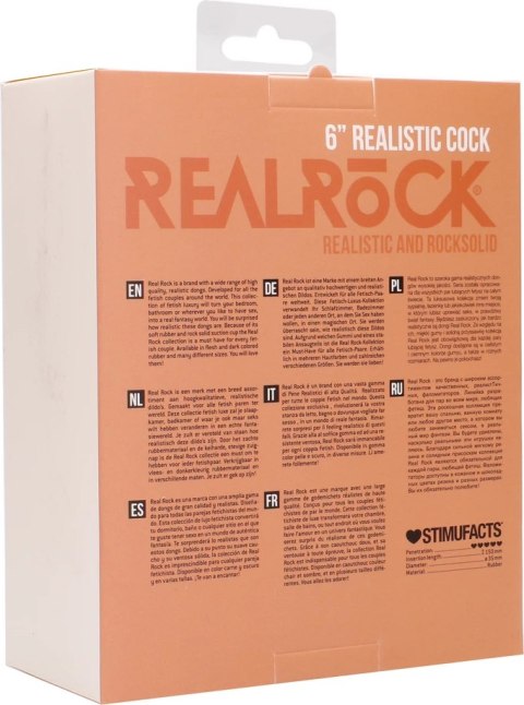 RealRock - Dildo 15 cm RealRock - Dildo 15 cm
