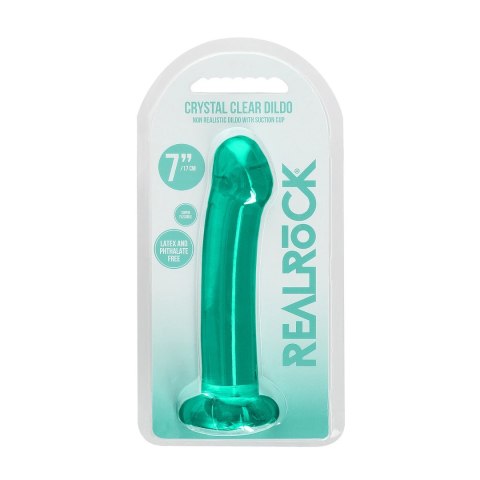 RealRock - Dildo z przyssawką gładkie 17 cm RealRock - Dildo z przyssawką gładkie 17 cm