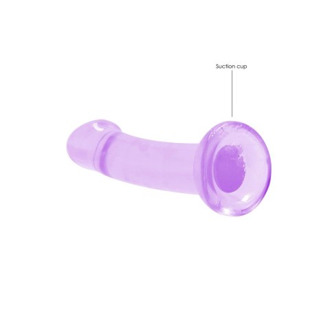 RealRock - Dildo z przyssawką gładkie 17 cm RealRock - Dildo z przyssawką gładkie 17 cm