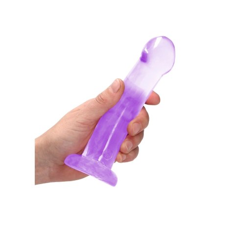 RealRock - Dildo z przyssawką gładkie 17 cm RealRock - Dildo z przyssawką gładkie 17 cm