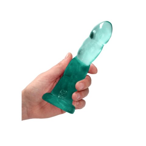 RealRock - Dildo z przyssawką karbowane 17 cm RealRock - Dildo z przyssawką karbowane 17 cm
