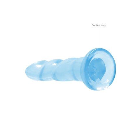 RealRock - Dildo z przyssawką karbowane 17 cm RealRock - Dildo z przyssawką karbowane 17 cm