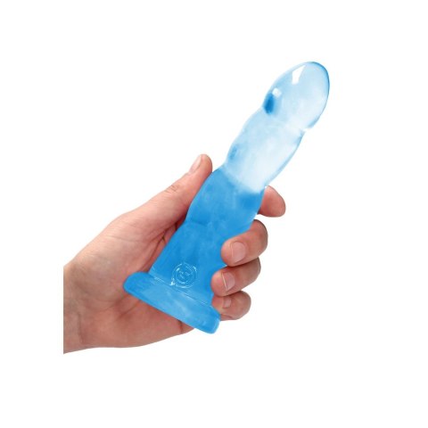 RealRock - Dildo z przyssawką karbowane 17 cm RealRock - Dildo z przyssawką karbowane 17 cm