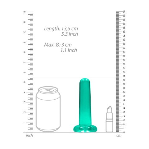RealRock - Dildo z przyssawką proste 13,5 cm RealRock - Dildo z przyssawką proste 13,5 cm