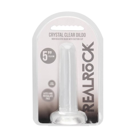 RealRock - Dildo z przyssawką proste 13,5 cm RealRock - Dildo z przyssawką proste 13,5 cm