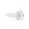 RealRock - Dildo z przyssawką proste 13,5 cm