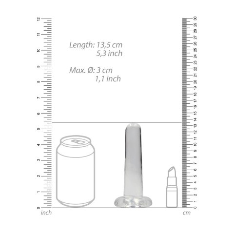 RealRock - Dildo z przyssawką proste 13,5 cm RealRock - Dildo z przyssawką proste 13,5 cm
