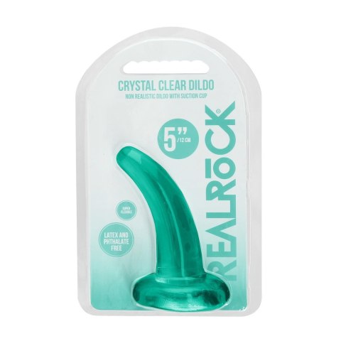 RealRock - Dildo z przyssawką zakrzywione 11,5 cm RealRock - Dildo z przyssawką zakrzywione 11,5 cm