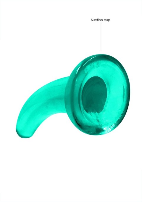 RealRock - Dildo z przyssawką zakrzywione 11,5 cm RealRock - Dildo z przyssawką zakrzywione 11,5 cm
