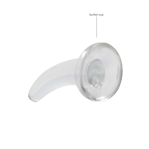 RealRock - Dildo z przyssawką zakrzywione 11,5 cm RealRock - Dildo z przyssawką zakrzywione 11,5 cm