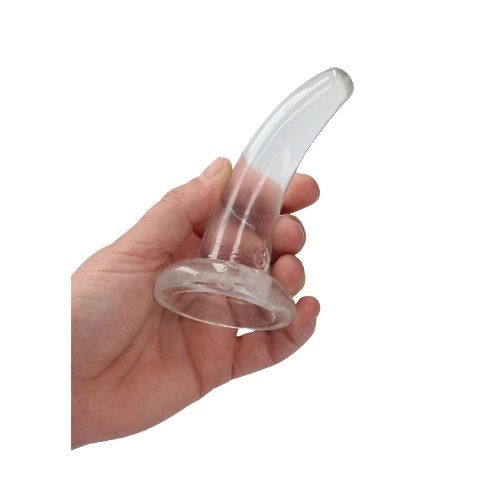 RealRock - Dildo z przyssawką zakrzywione 11,5 cm RealRock - Dildo z przyssawką zakrzywione 11,5 cm