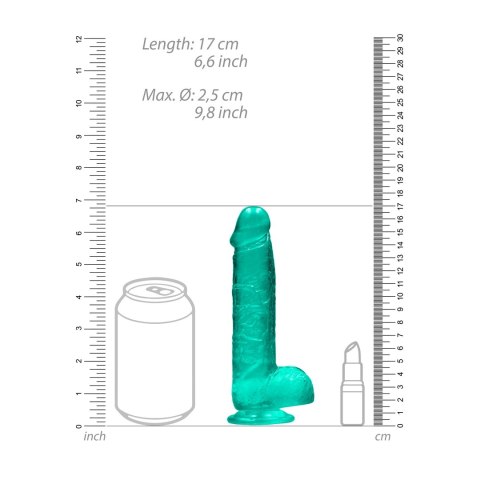 RealRock - Realistyczne dildo z jądrami 15 cm RealRock - Realistyczne dildo z jądrami 15 cm