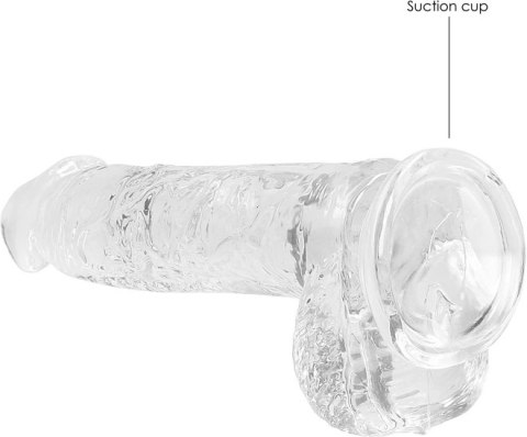 RealRock - Realistyczne dildo z jądrami 15 cm RealRock - Realistyczne dildo z jądrami 15 cm