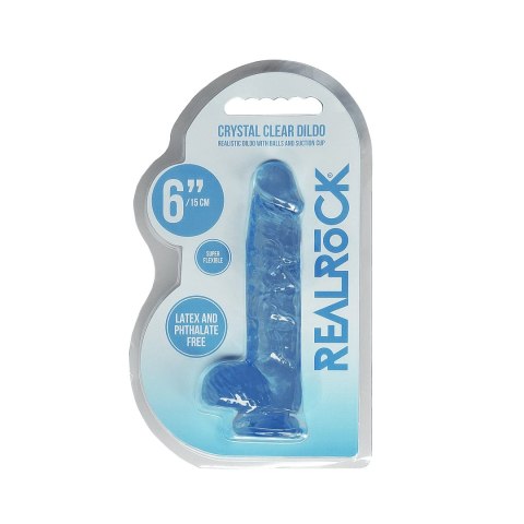 RealRock - Realistyczne dildo z jądrami 15 cm RealRock - Realistyczne dildo z jądrami 15 cm