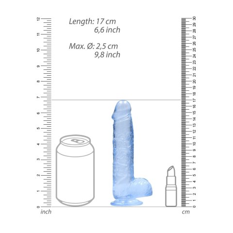 RealRock - Realistyczne dildo z jądrami 15 cm RealRock - Realistyczne dildo z jądrami 15 cm