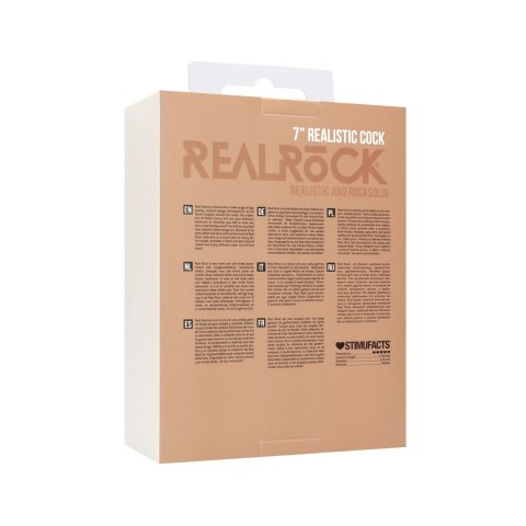 RealRock - Realistyczne dildo z jądrami 18 cm RealRock - Realistyczne dildo z jądrami 18 cm