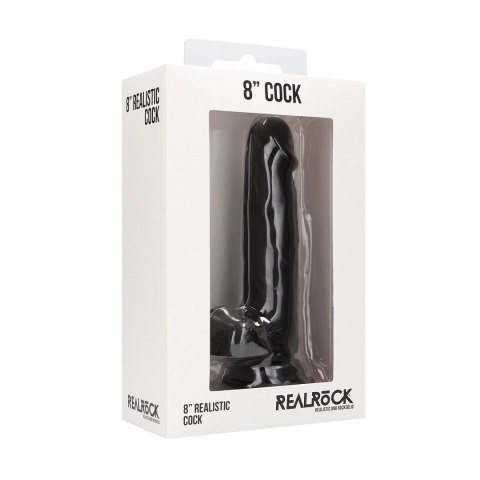 RealRock - Realistyczne dildo z jądrami 20 cm RealRock - Realistyczne dildo z jądrami 20 cm