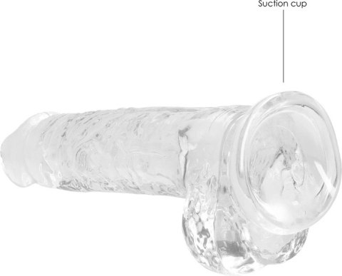 RealRock - Realistyczne dildo z jądrami 21 cm RealRock - Realistyczne dildo z jądrami 21 cm
