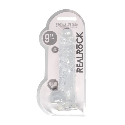RealRock - Realistyczne dildo z jądrami 23 cm RealRock - Realistyczne dildo z jądrami 23 cm