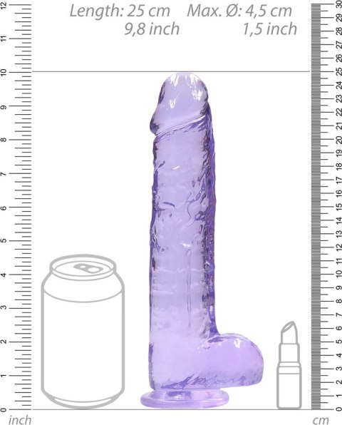 RealRock - Realistyczne dildo z jądrami 23 cm RealRock - Realistyczne dildo z jądrami 23 cm