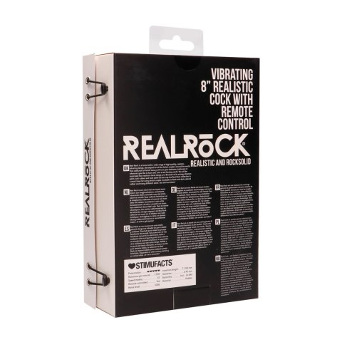 RealRock - Realistyczne dildo z jądrami 25 cm RealRock - Realistyczne dildo z jądrami 25 cm