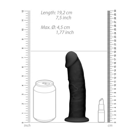 RealRock - Silikonowe dildo bez jąder 20 cm RealRock - Silikonowe dildo bez jąder 20 cm