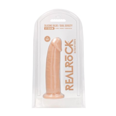 RealRock - Silikonowe dildo bez jąder 23 cm RealRock - Silikonowe dildo bez jąder 23 cm