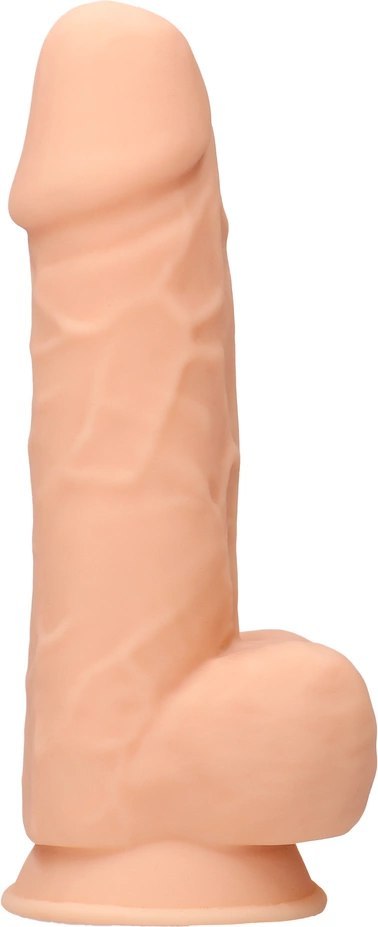 RealRock - Silikonowe dildo z jądrami 21,6 cm RealRock - Silikonowe dildo z jądrami 21,6 cm