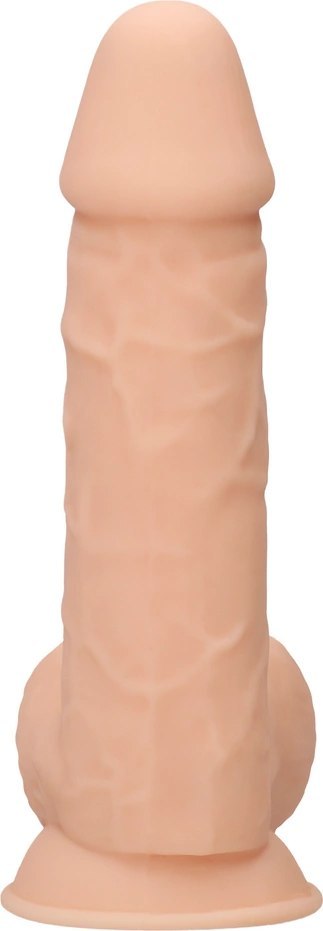 RealRock - Silikonowe dildo z jądrami 21,6 cm RealRock - Silikonowe dildo z jądrami 21,6 cm