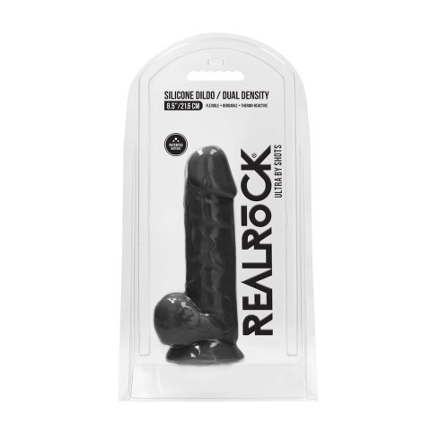 RealRock - Silikonowe dildo z jądrami 21,6 cm RealRock - Silikonowe dildo z jądrami 21,6 cm
