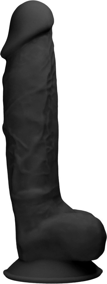 RealRock - Silikonowe dildo z jądrami 23 cm RealRock - Silikonowe dildo z jądrami 23 cm