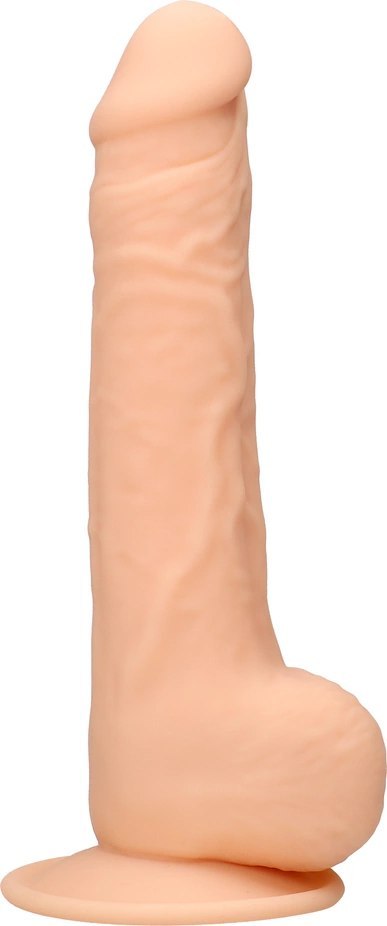 RealRock - Silikonowe dildo z jądrami 24 cm RealRock - Silikonowe dildo z jądrami 24 cm