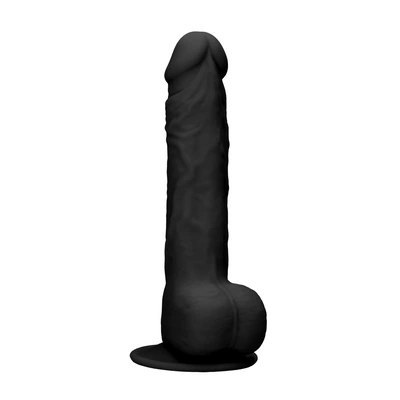 RealRock - Silikonowe dildo z jądrami 24 cm RealRock - Silikonowe dildo z jądrami 24 cm