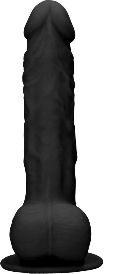 RealRock - Silikonowe dildo z jądrami 24 cm RealRock - Silikonowe dildo z jądrami 24 cm